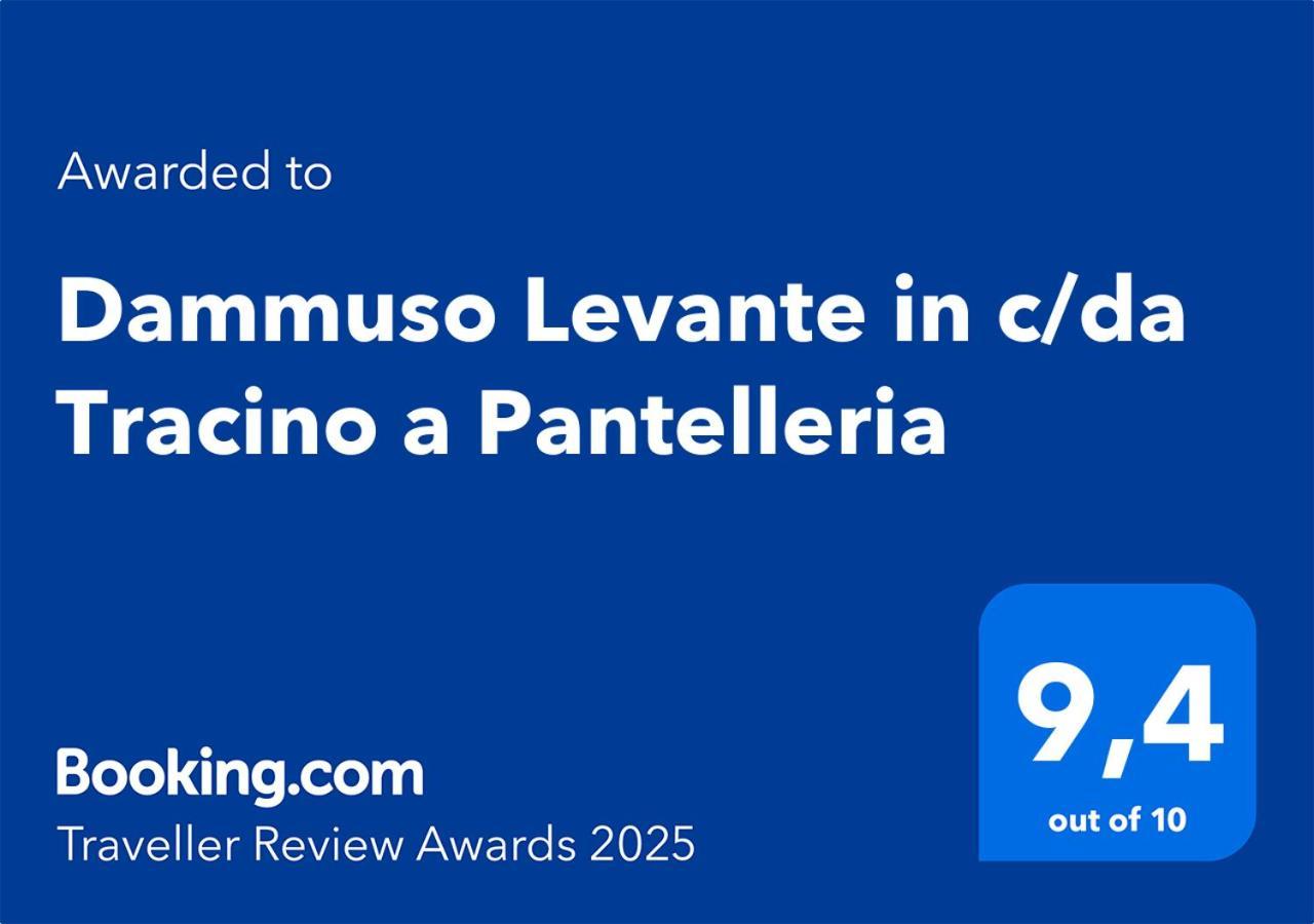Dammuso Levante In C/Da Tracino A Pantelleria Kamma Exteriér fotografie